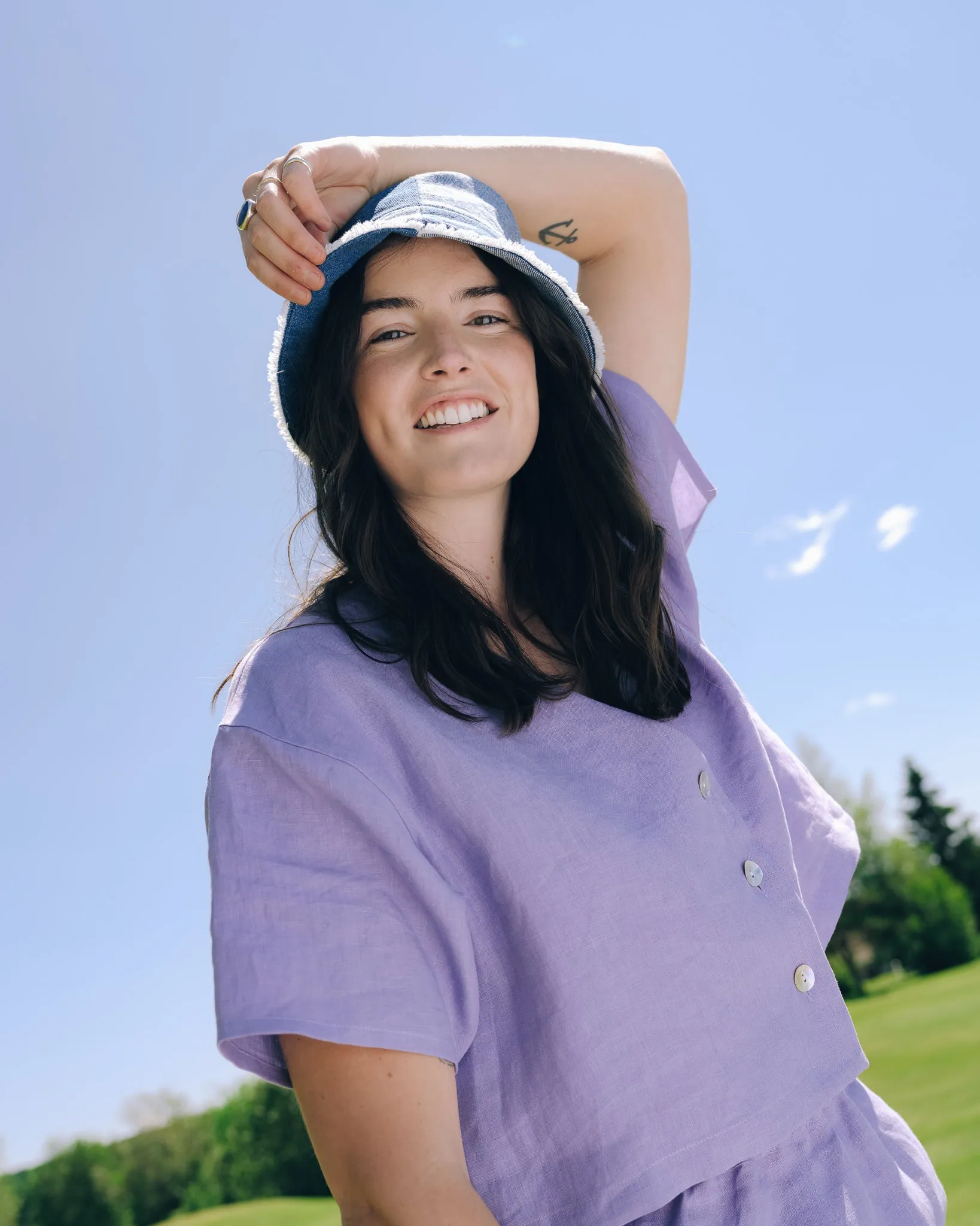 LIVERPOOL lilac blouse