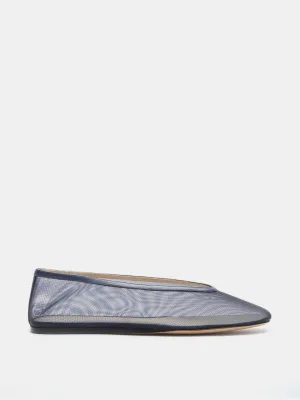 Luna Slipper / Navy Mesh