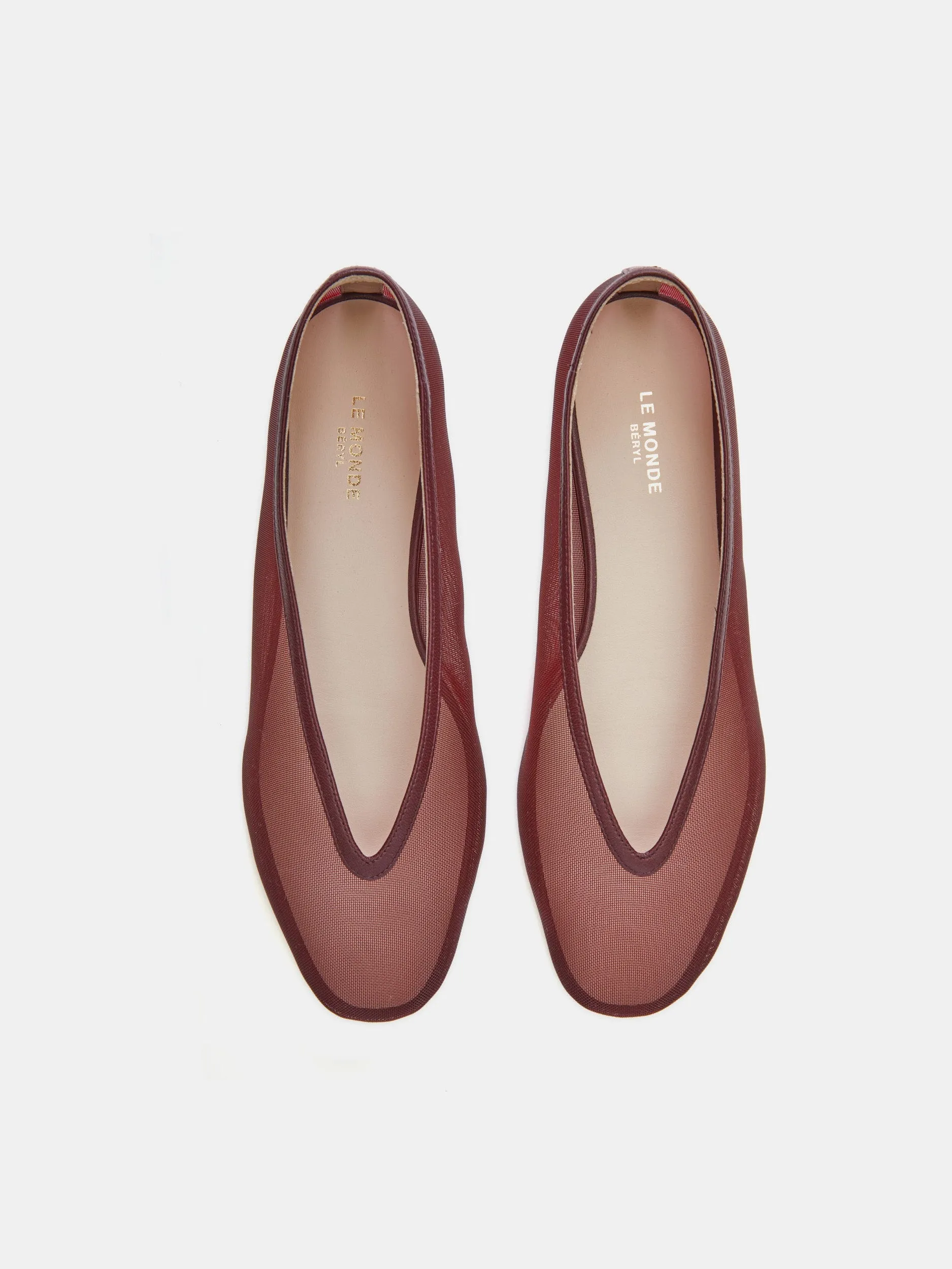 Luna Slipper / Red Mesh