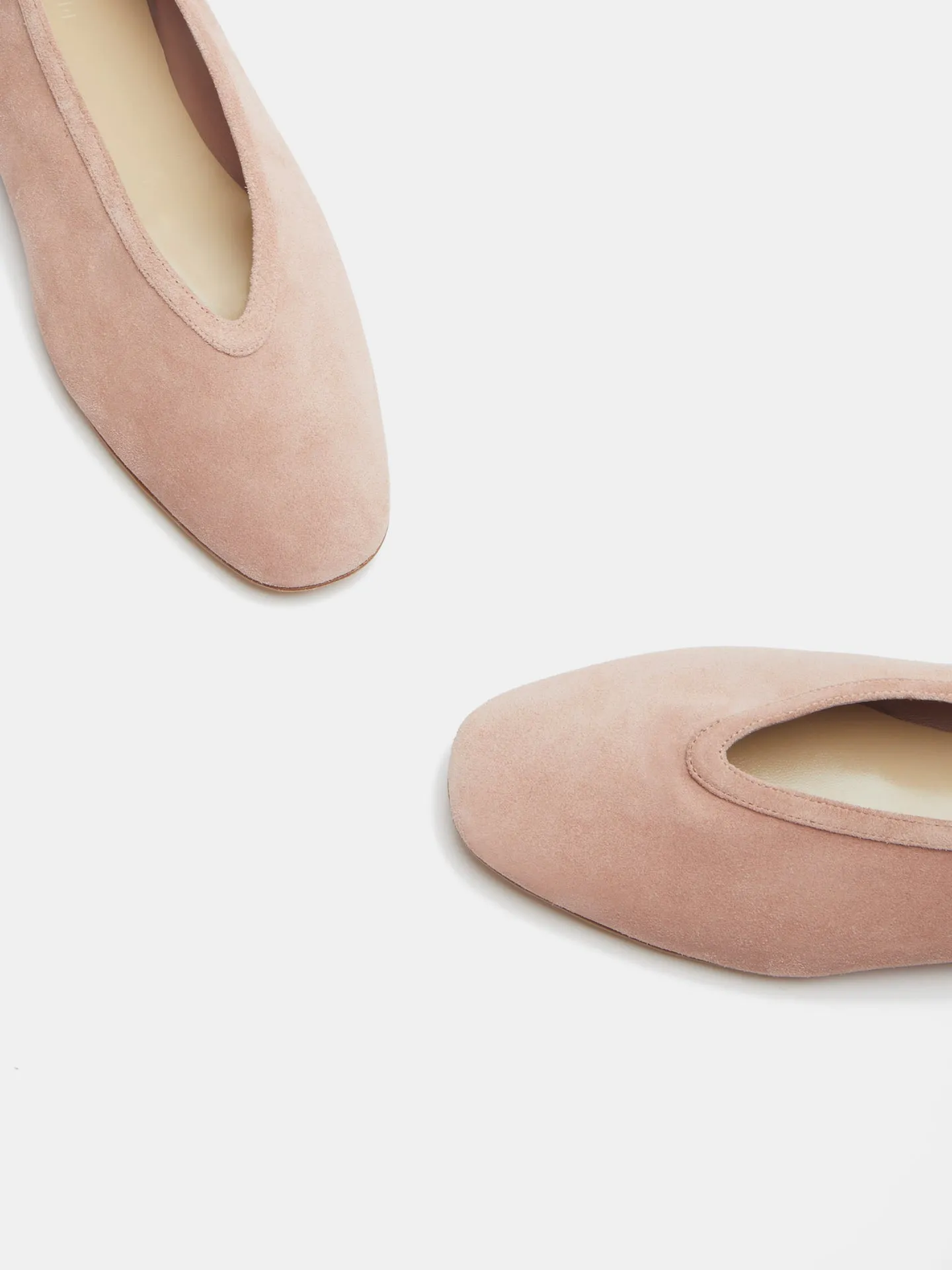 Luna Slipper / Rosa Suede