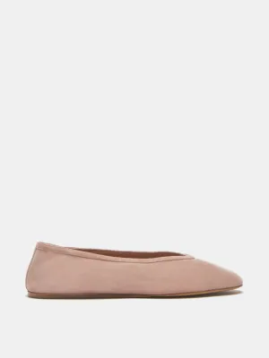 Luna Slipper / Rosa Suede