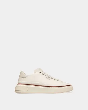 Maily Leather Sneakers In White