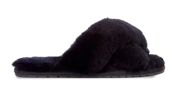 Mayberry Black Slippers
