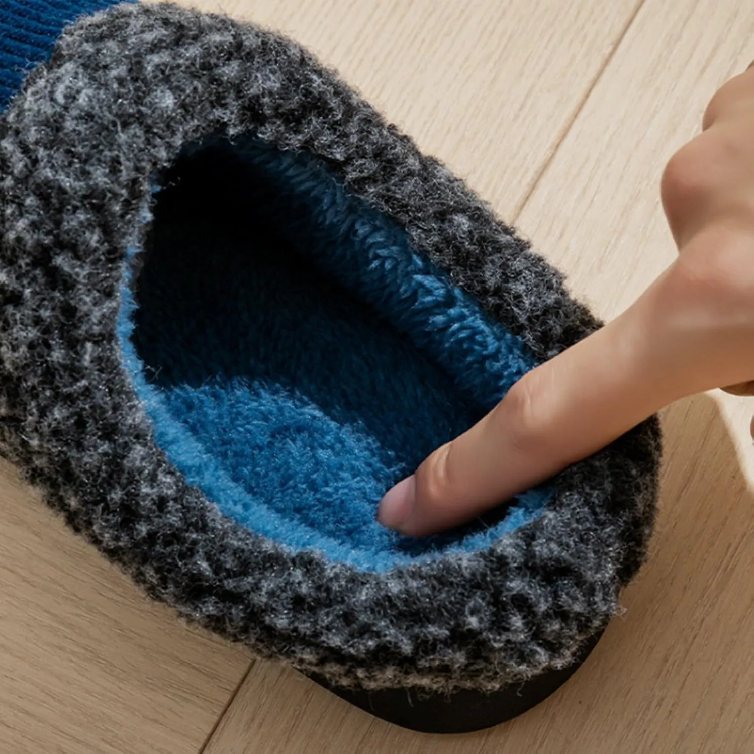Men House Leather Slippers Non Slip Cotton Linen Indoor and Outdoor Home Slipper Sandals Open Toe Anti Scuffs Slipper