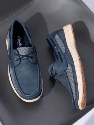 Men's Lightweight Slip-On Boat Shoes with Arch Support – Stylish Casual Loafers