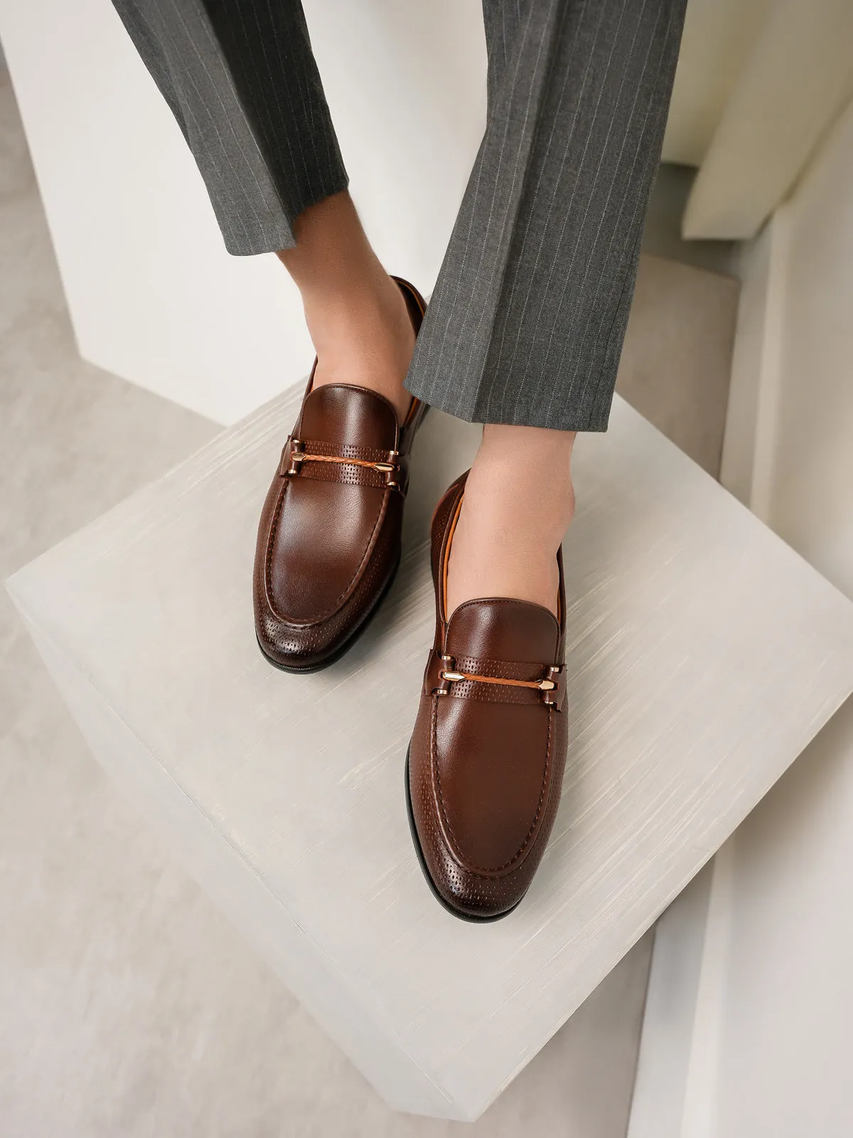 Mens "BRONYA" Comfy Dress Formal Shoes
