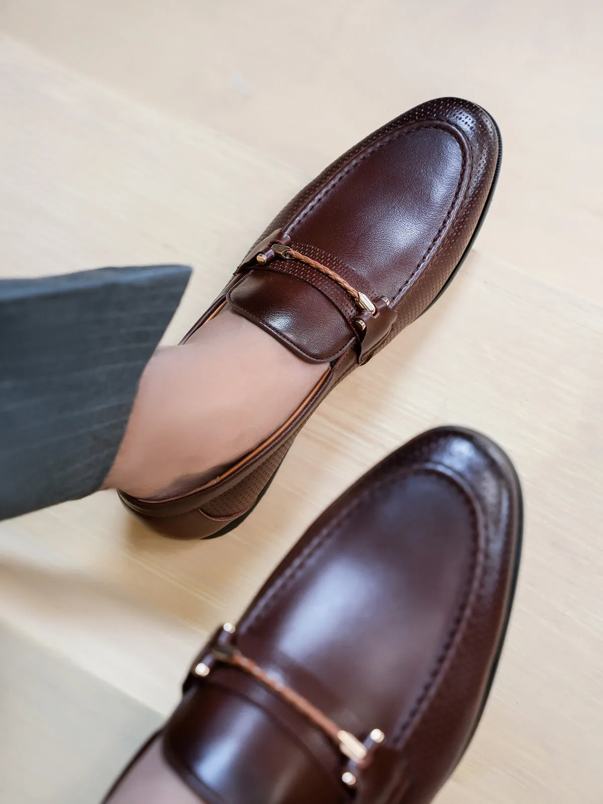Mens "BRONYA" Comfy Dress Formal Shoes