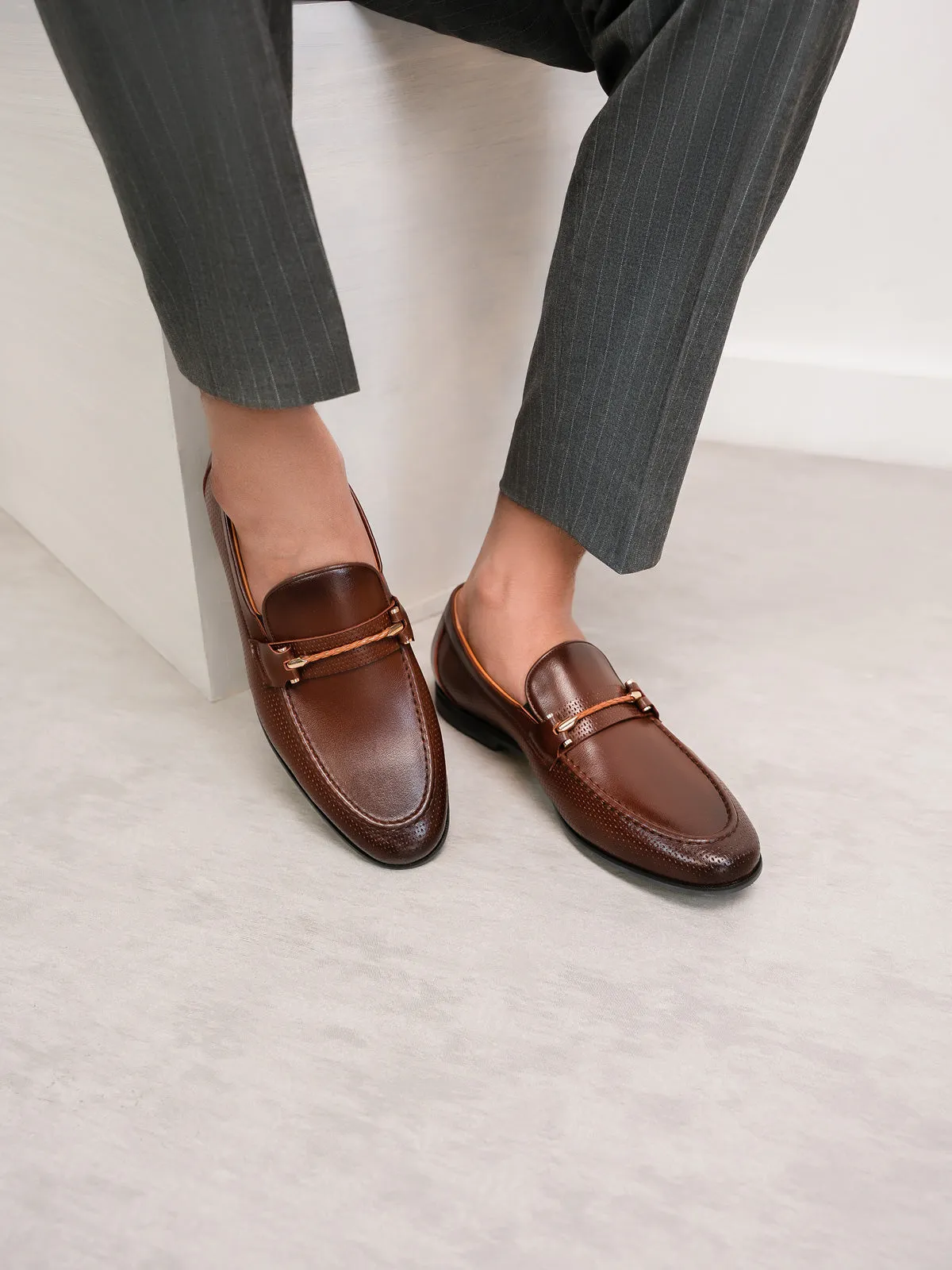 Mens "BRONYA" Comfy Dress Formal Shoes