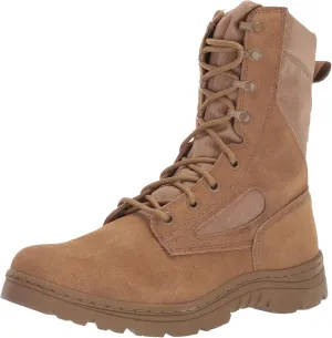Men's Tactical Boots Dura-Max 8" Suede Leather Coyote Oil & Slip Resistant Boots
