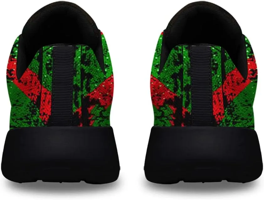 Mens Womens Juneteenth 1865 Running Shoes,Juneteenth Freedom Athletic Tennis Sneakers Casual Black History Shoes