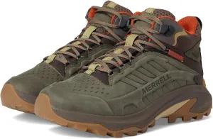 Merrell Men's Moab Speed 2 Leather Mid Waterproof Hiking Shoe