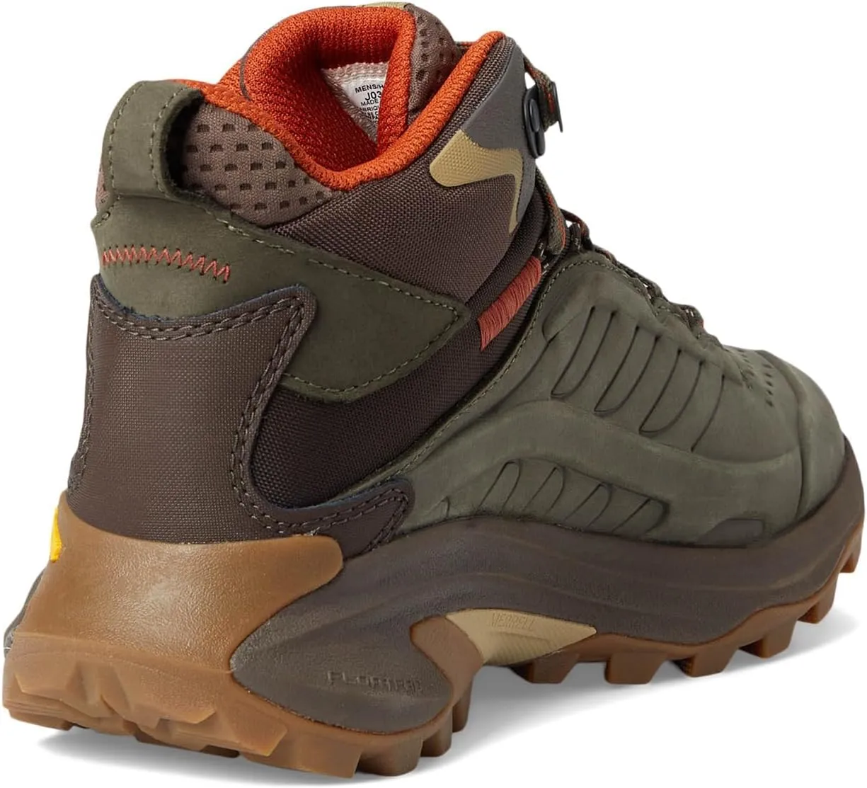 Merrell Men's Moab Speed 2 Leather Mid Waterproof Hiking Shoe