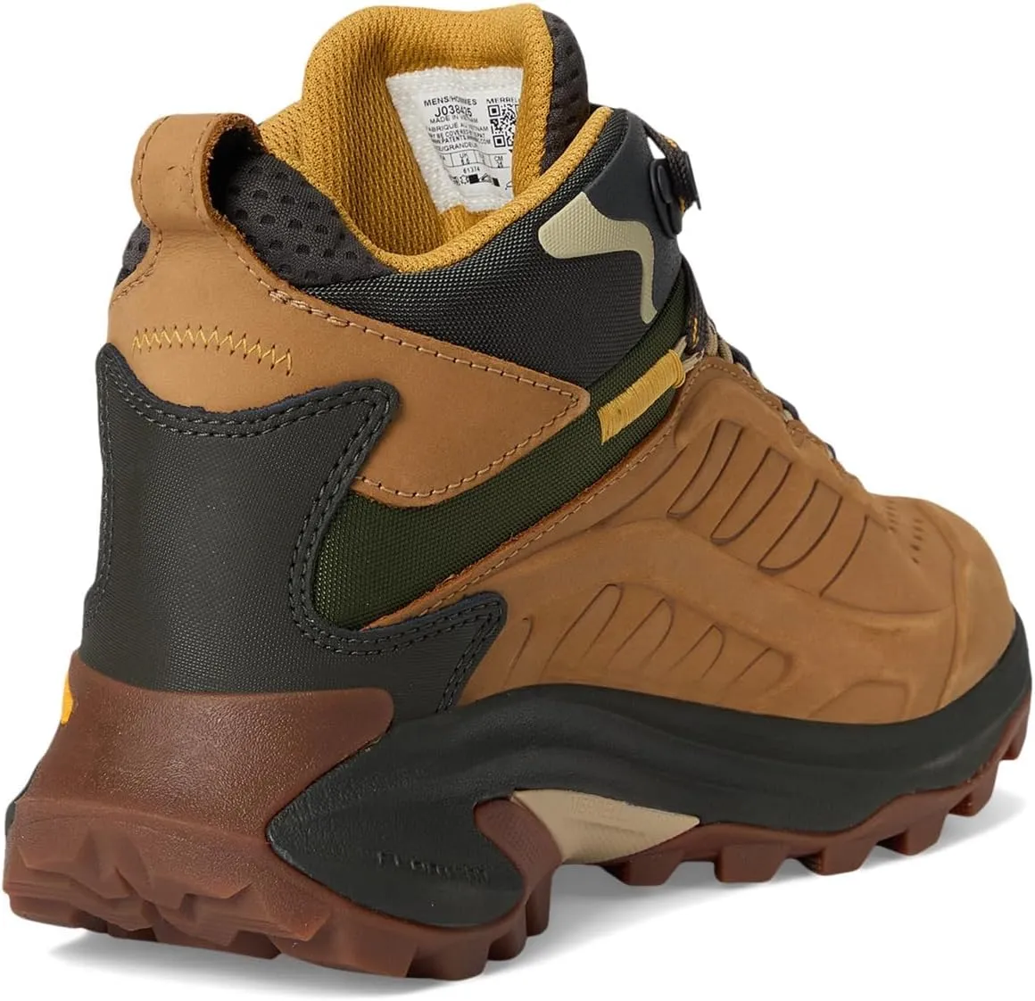 Merrell Men's Moab Speed 2 Leather Mid Waterproof Hiking Shoe