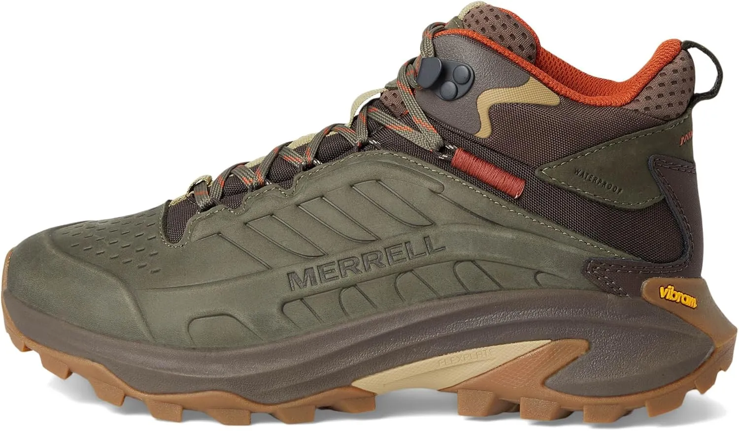 Merrell Men's Moab Speed 2 Leather Mid Waterproof Hiking Shoe
