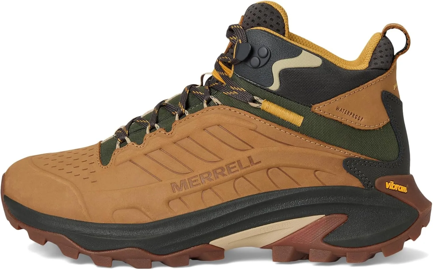 Merrell Men's Moab Speed 2 Leather Mid Waterproof Hiking Shoe