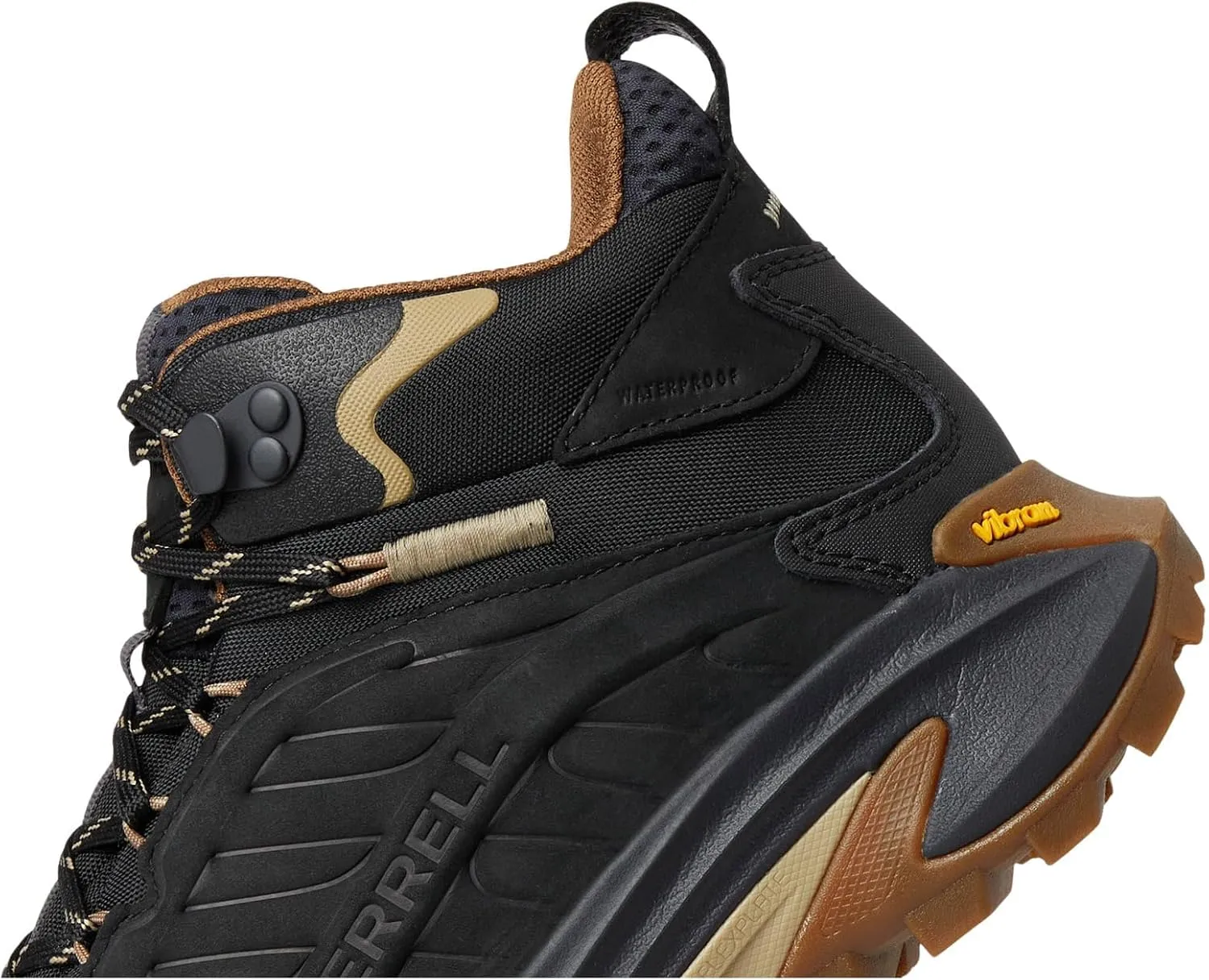 Merrell Men's Moab Speed 2 Leather Mid Waterproof Hiking Shoe
