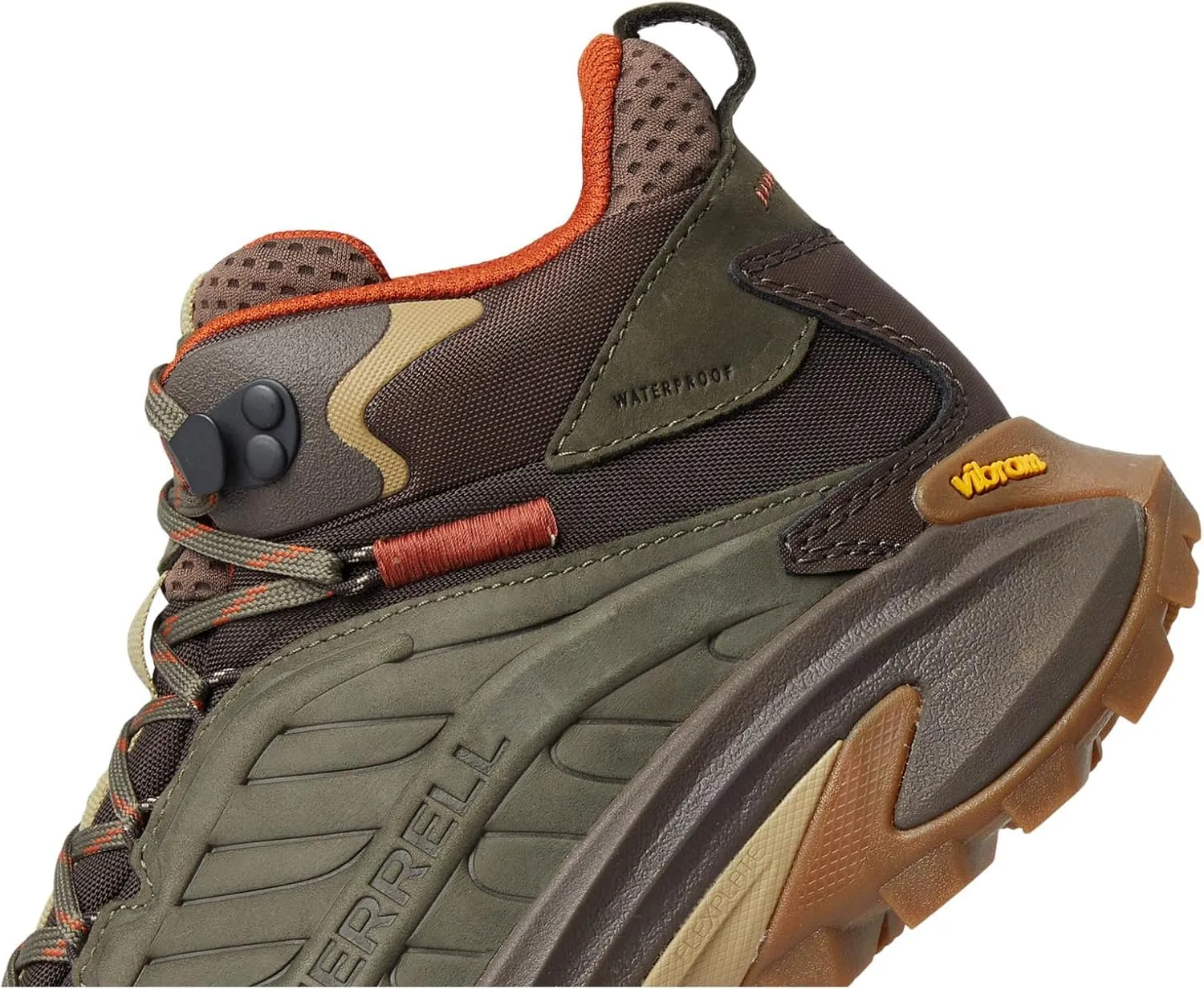 Merrell Men's Moab Speed 2 Leather Mid Waterproof Hiking Shoe
