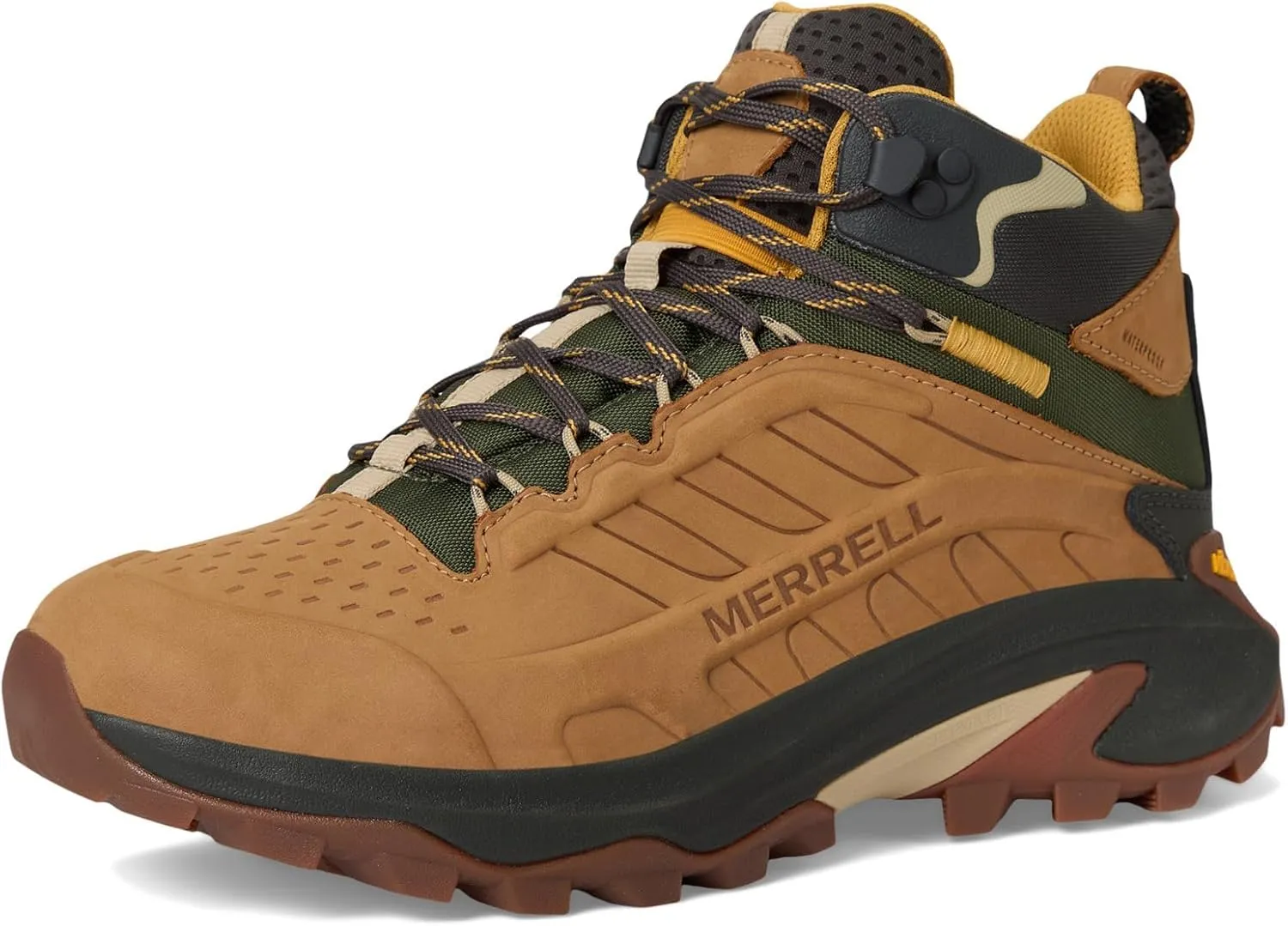 Merrell Men's Moab Speed 2 Leather Mid Waterproof Hiking Shoe