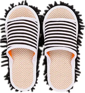 Microfiber Slippers Floor Cleaning Mop House Dust Detachable Mopping Shoes Cleaning Tool Unisex Open Toe