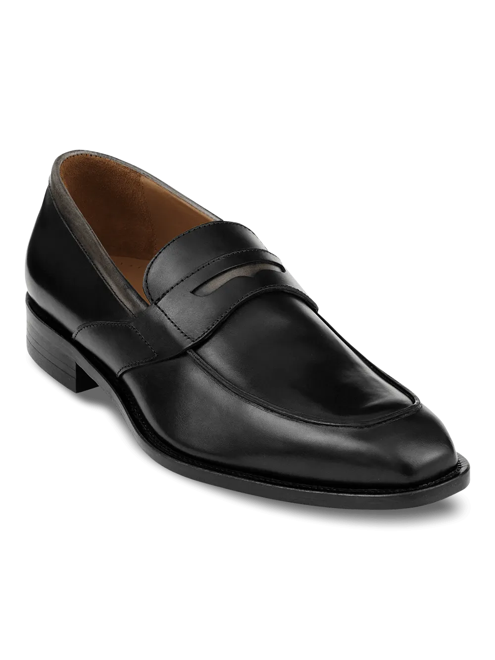 Milo Penny Loafer - Black/grey