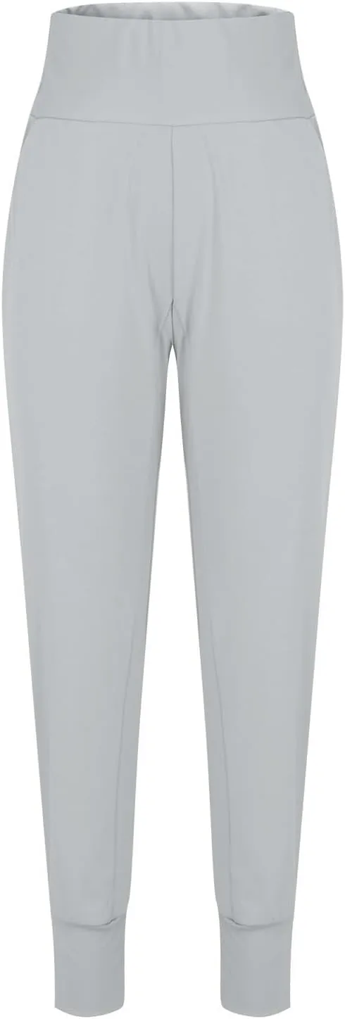 Miyaomn Casual Yoga Joggers for Women High Waisted Athletic Workout Sweatpants Tapered Active Comfy Lounge Pants with Pockets