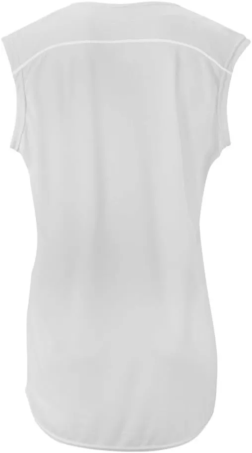 Mizuno Women's Elite 2-Button Game Jersey - Sleeveless