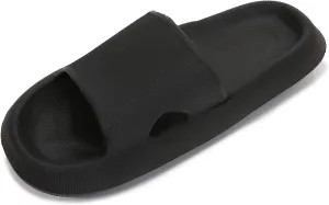 mm Thick Cushioned Platform Comfy Slippers for Women and Men Summer Beach Indoor Outdoor Rubber Open Toe Slides