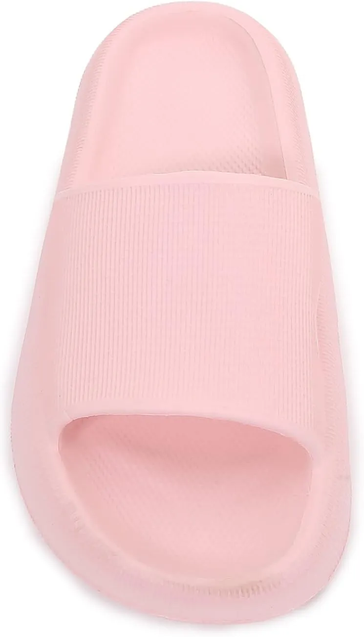 mm Thick Cushioned Platform Comfy Slippers for Women and Men Summer Beach Indoor Outdoor Rubber Open Toe Slides