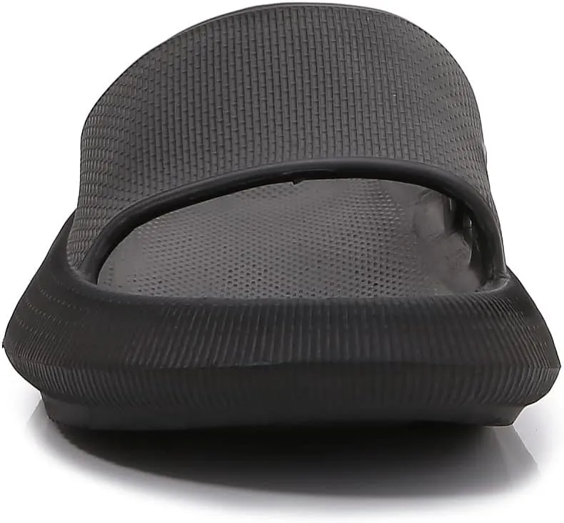 mm Thick Cushioned Platform Comfy Slippers for Women and Men Summer Beach Indoor Outdoor Rubber Open Toe Slides