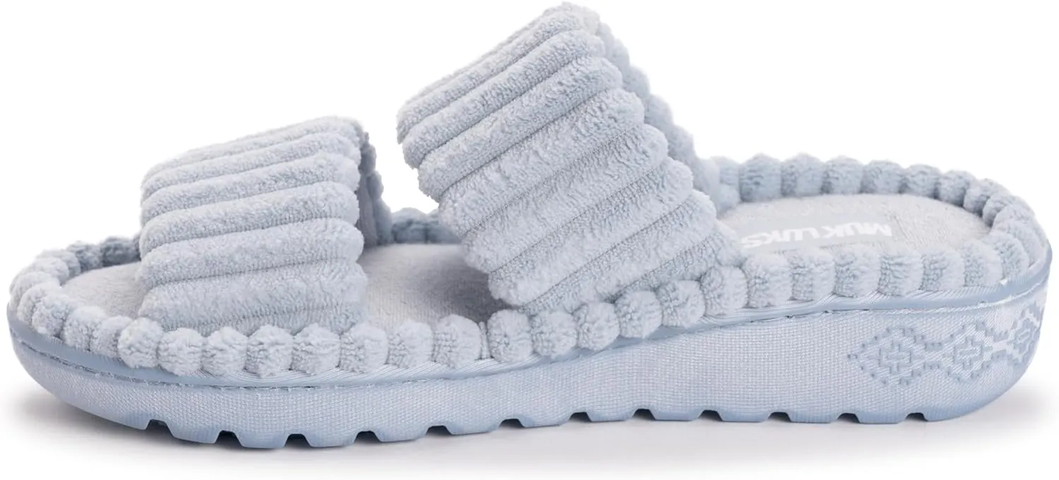 MUK LUKS Women's Double Strap Slide Slipper