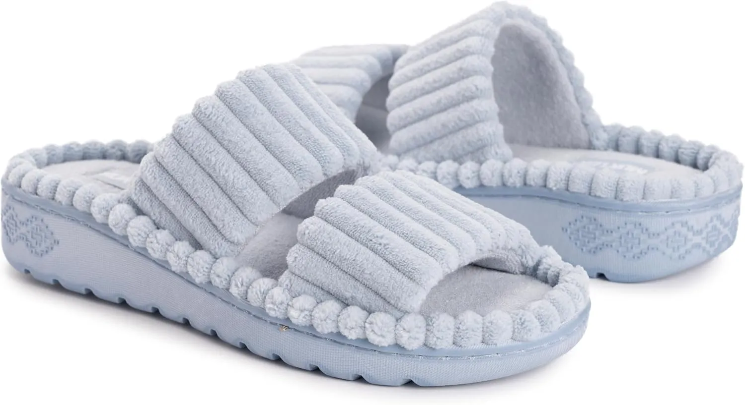 MUK LUKS Women's Double Strap Slide Slipper