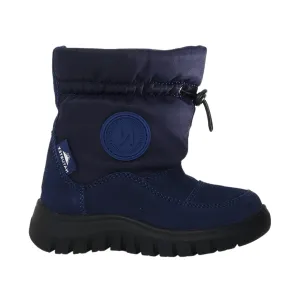 Naturino Boy's (Sizes 33-35) Varna 2 Waterproof Navy Suede/Nylon