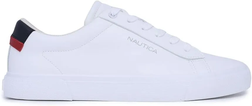 Nautica Men's Casual Shoe, Classic Lace-Up Low Top Loafer, Fashion Sneaker - in Medium & Wide Width Sizes