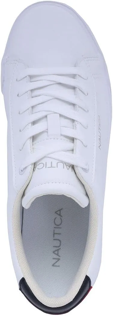 Nautica Men's Casual Shoe, Classic Lace-Up Low Top Loafer, Fashion Sneaker - in Medium & Wide Width Sizes