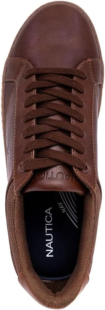 Nautica Men's Casual Shoe, Classic Lace-Up Low Top Loafer, Fashion Sneaker - in Medium & Wide Width Sizes