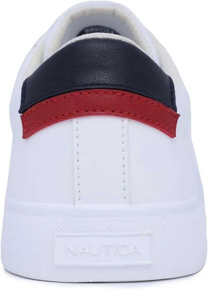 Nautica Men's Casual Shoe, Classic Lace-Up Low Top Loafer, Fashion Sneaker - in Medium & Wide Width Sizes