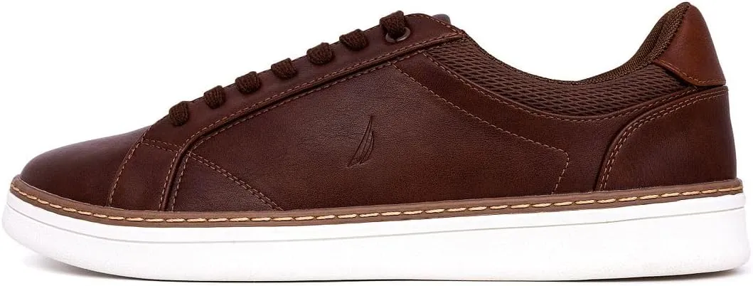 Nautica Men's Casual Shoe, Classic Lace-Up Low Top Loafer, Fashion Sneaker - in Medium & Wide Width Sizes
