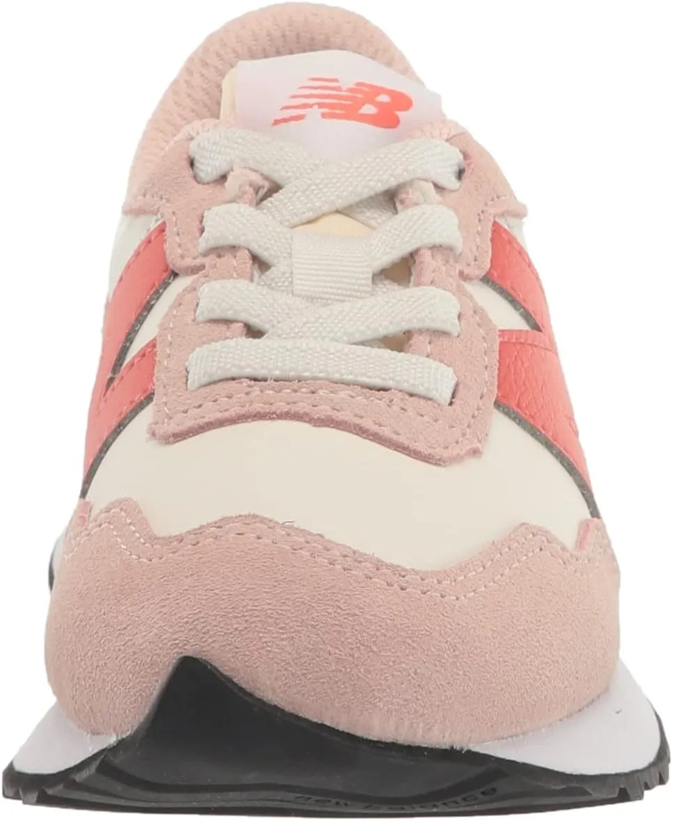New Balance Baby-Girl's Kids 237 Bungee Sneaker