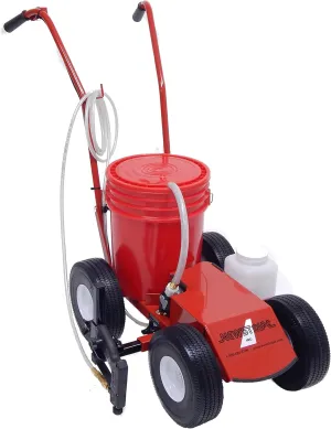 Newstripe EcoLiner Plus Battery Powered Field Striper (Part# 10004484) | Heavy Duty Diaphragm Pump, Detachable Spray Gun, 1-Gallon Cleaning Tank, 12V Deep Cycle Battery | 2-Year Warranty | Made in USA