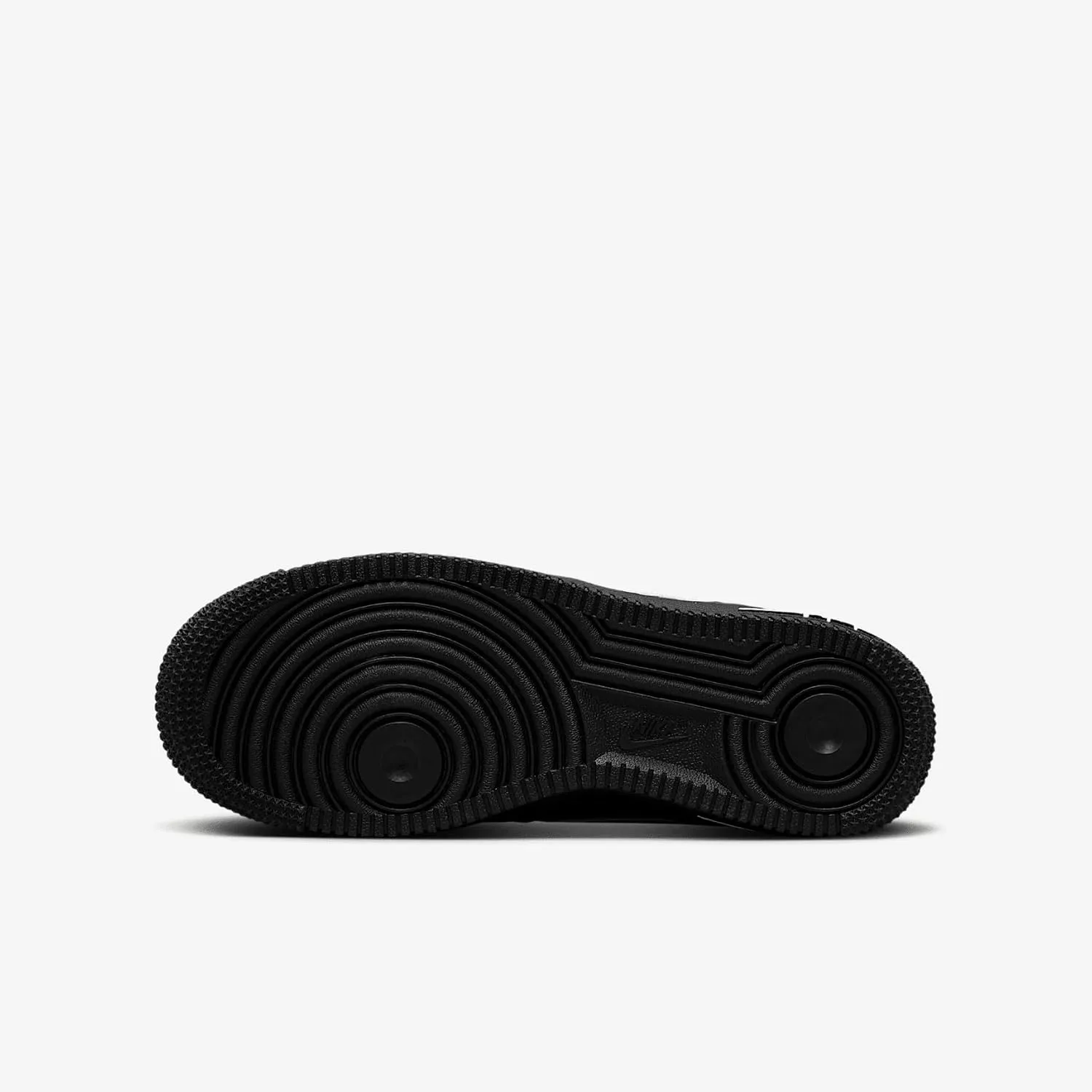 Nike Air Force 1 Big Kids' (Boys') Shoes (HV6359-001, Black/University Red/Phantom)