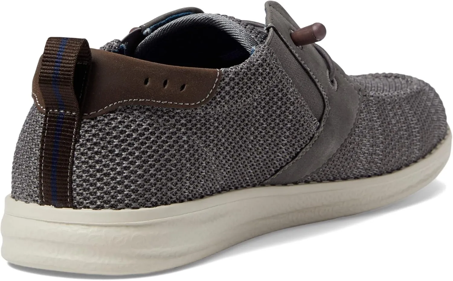 Nunn Bush Men's Brewski Knit 2.0 Moc Toe Wallabee Bungee Slip-on Loafer