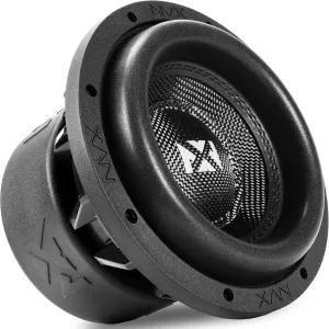 NVX VCW84v3 8” 1300 Watt Max (650W RMS) Dual 4-Ohm VC-Series Car Subwoofer (VCW84 Version 3)