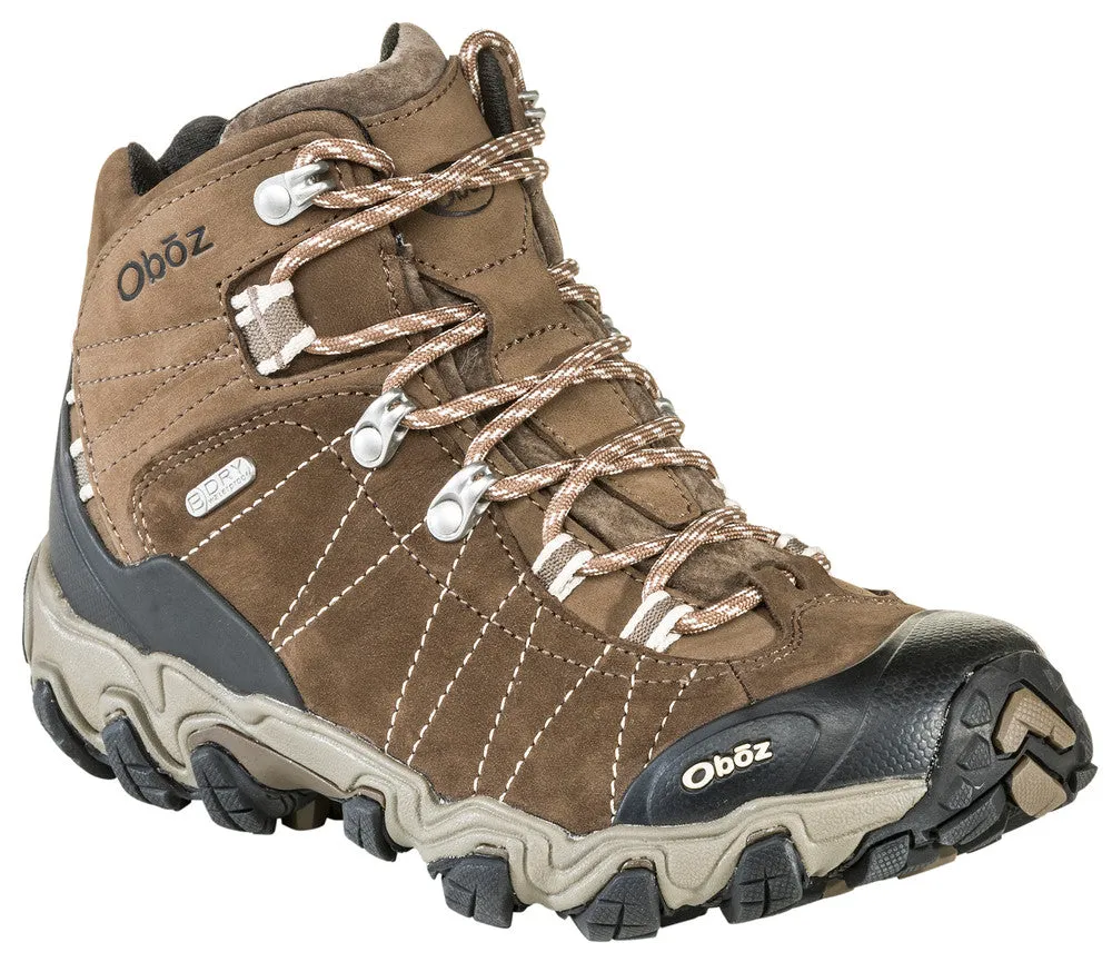 Oboz Women's Bridger Mid Waterproof MEDIUM/WIDE 22102 WALNUT
