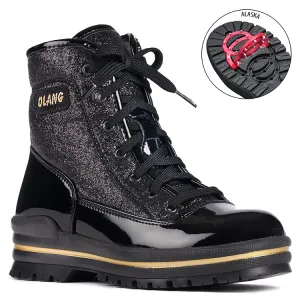 OLANG POP BLACK METALLIC/PATENT