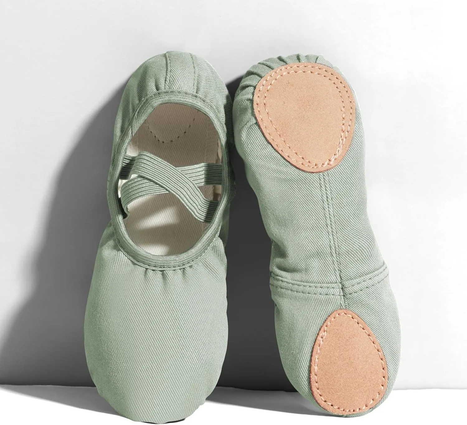 Phineein Toddler/Kid Canvas Ballet Shoes - Dance Slipper for Kids Yoga Shoes