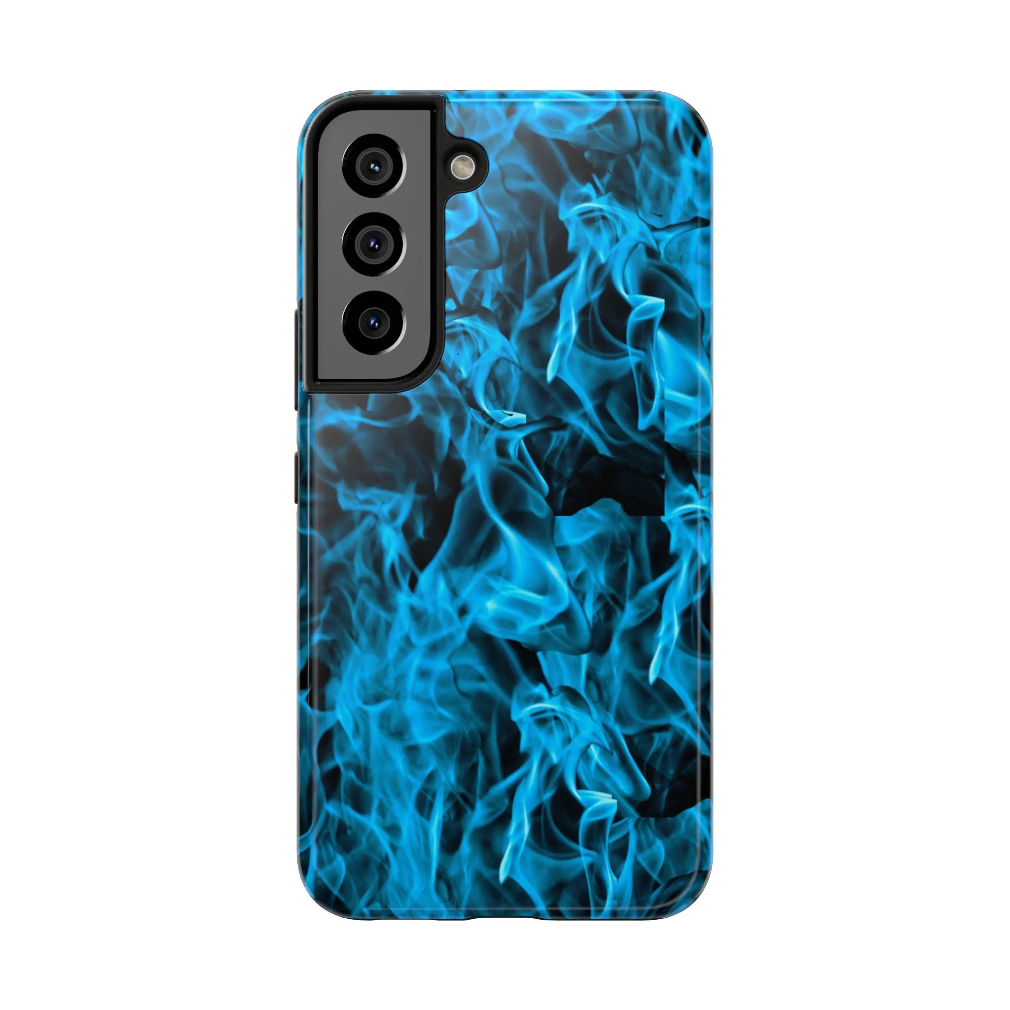 Phone Case - Blue Fire Design
