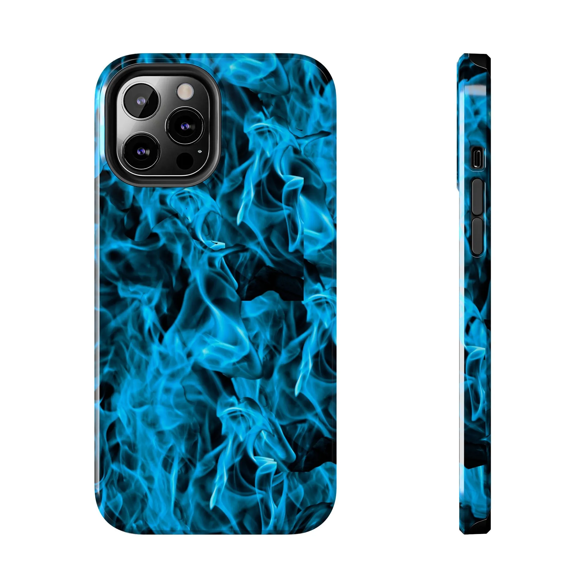 Phone Case - Blue Fire Design