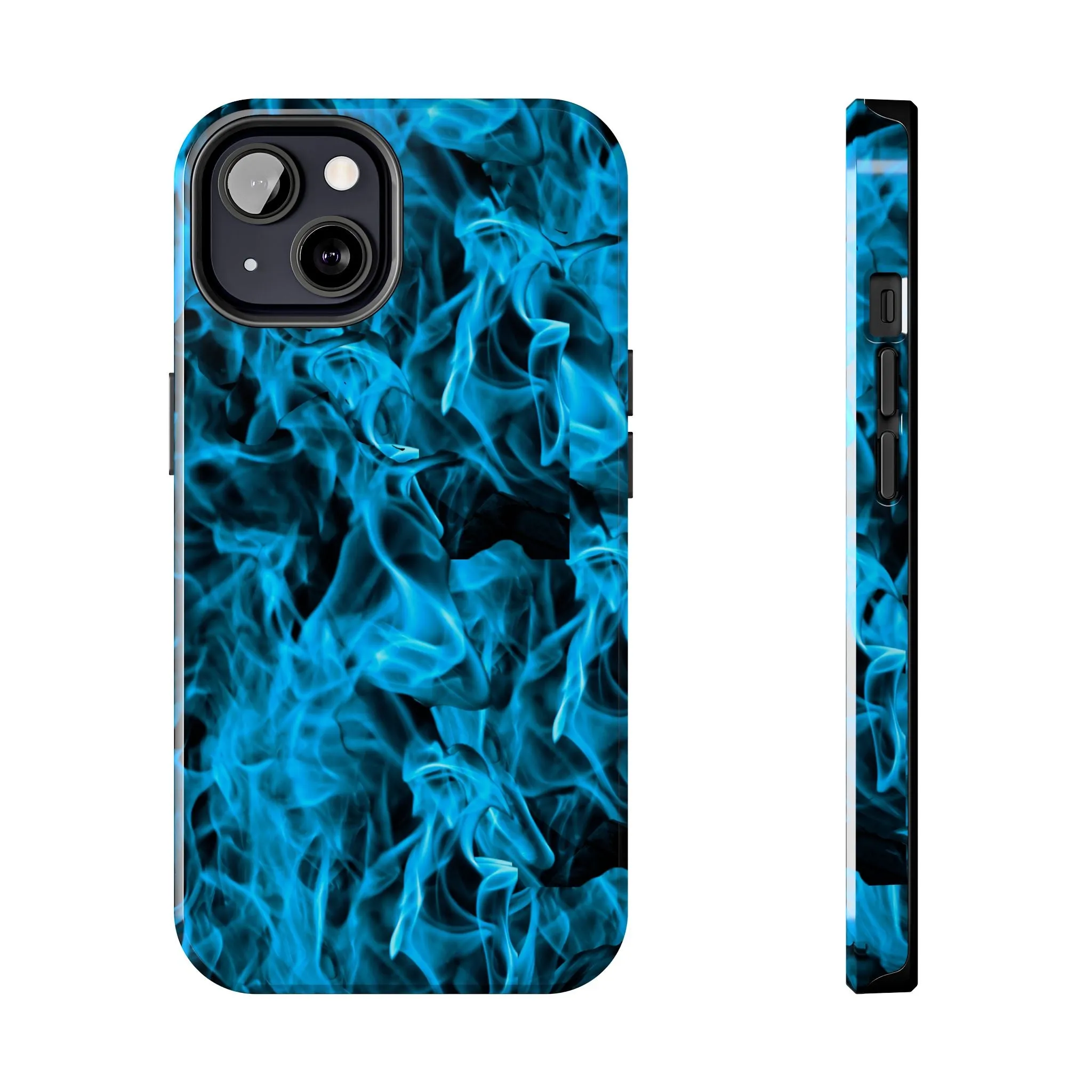 Phone Case - Blue Fire Design