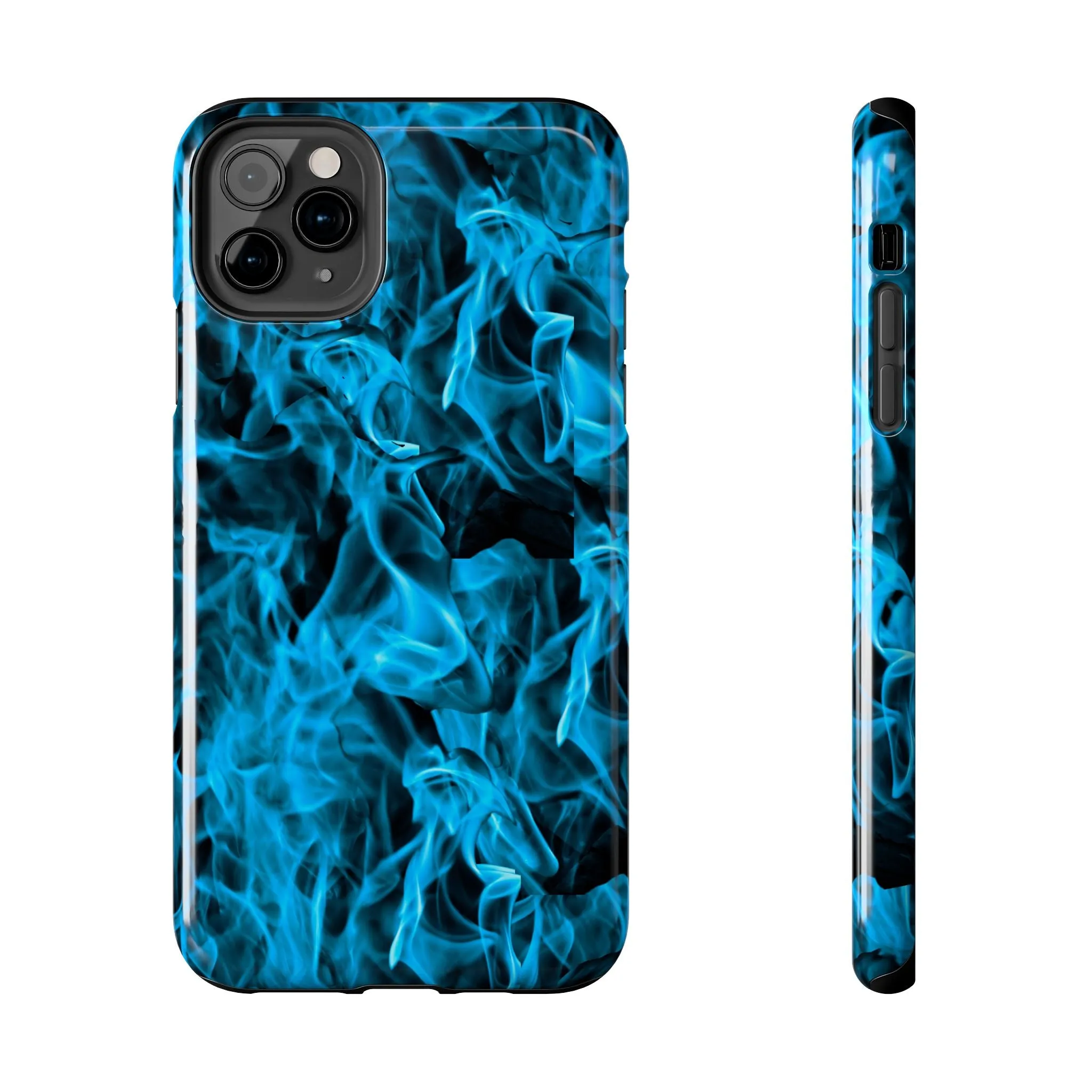 Phone Case - Blue Fire Design