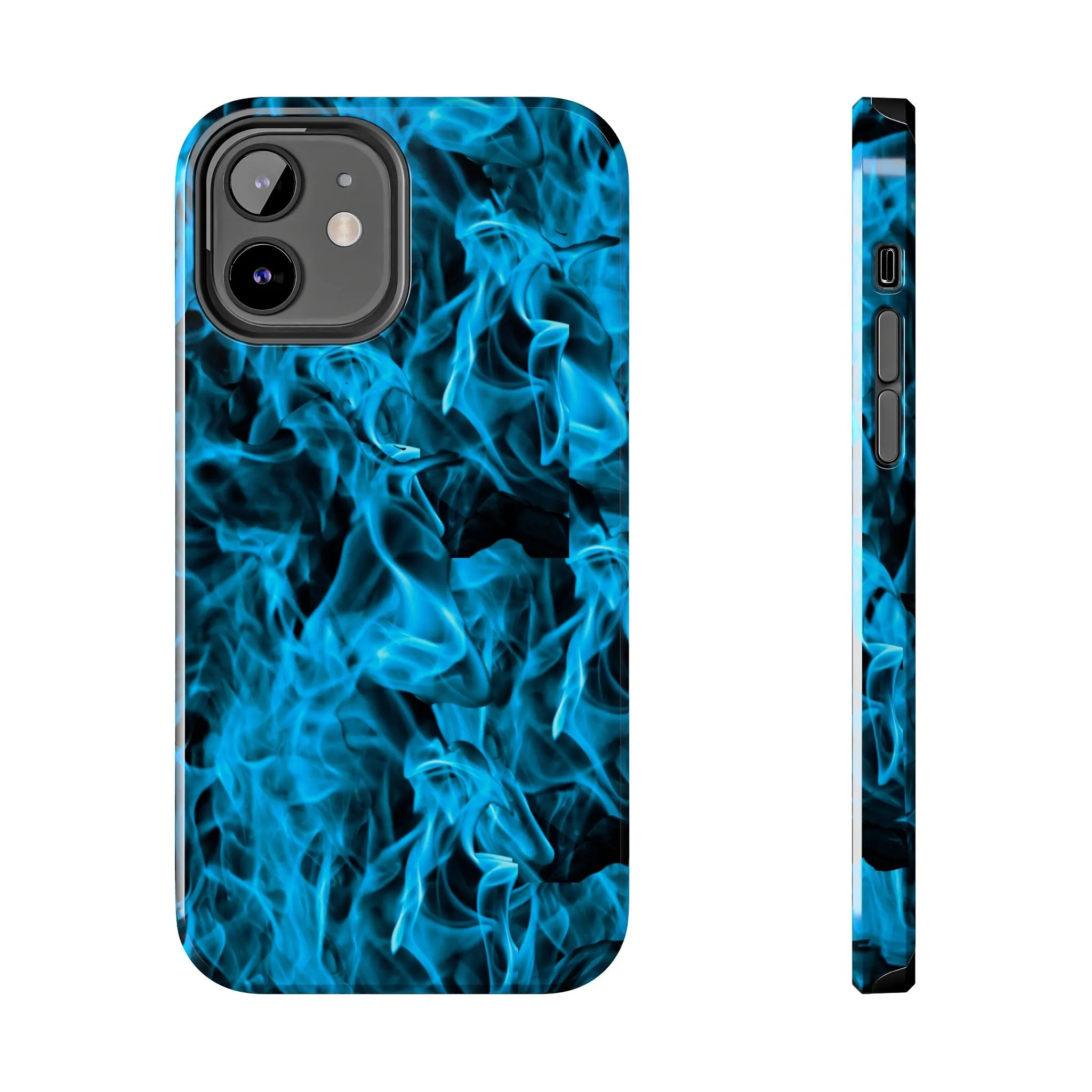 Phone Case - Blue Fire Design